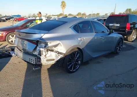 2022 Lexus Is 350 F Sport из США, поврежденный, VIN JTHGZ1B25N5052936